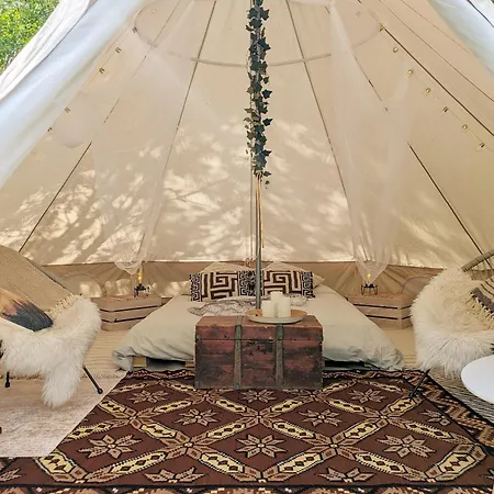 Glamping Grindhuset Hotell Helgeroa Exteriör bild