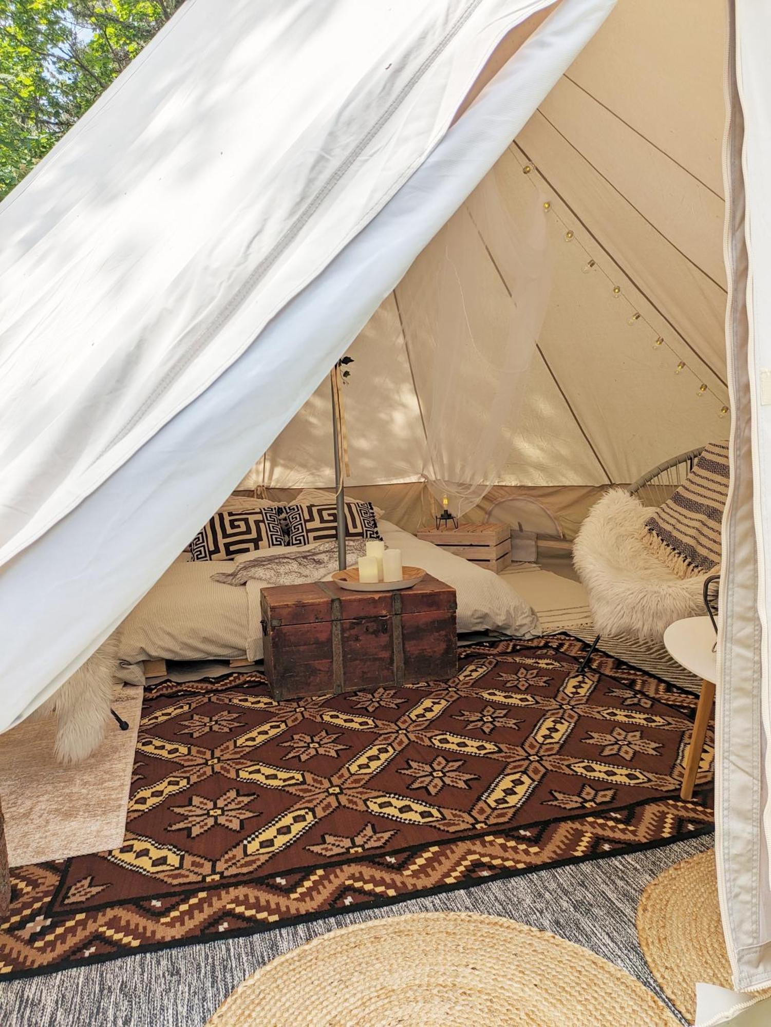 Lyxtält Glamping Grindhuset Helgeroa